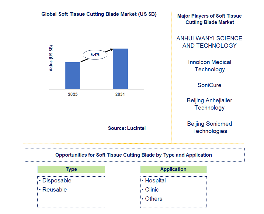 Soft Tissue Cutting Blade Market Trends and Forecast